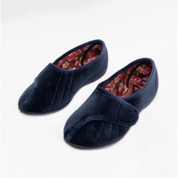 GBS AUDREY STRAP Womens Slippers Navy