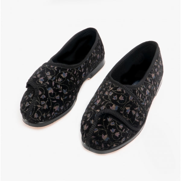 GBS NOLA Womens Slippers Black