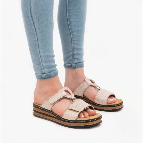 Rieker 62930-90 Womens Sandals Multi