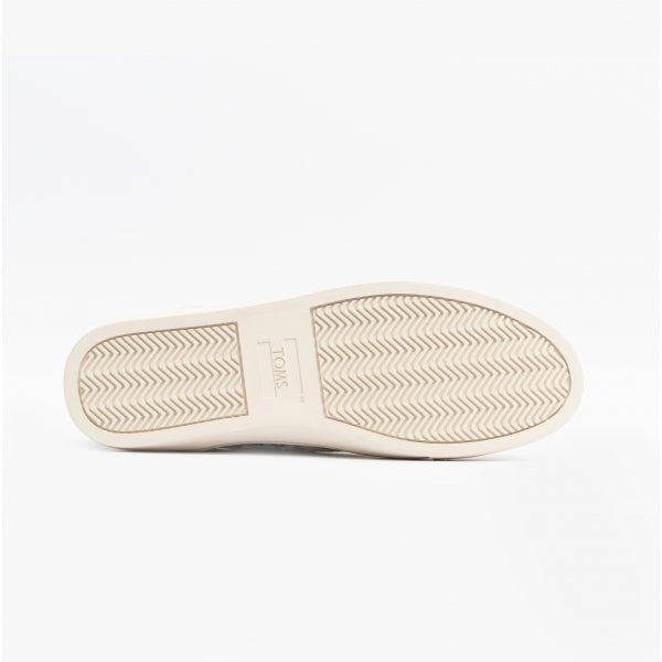 TOMS ALEX Womens Cotton Casual Trainers Natural