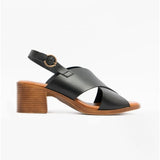 Hush Puppies GABRIELLE Womens Leather Sandals Black