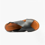 Hush Puppies GABRIELLE Womens Leather Sandals Black