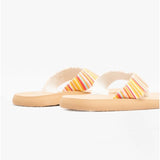 Rocket Dog ADIOS SIDELL STRIPE Womens Flip Flops Orange Multi