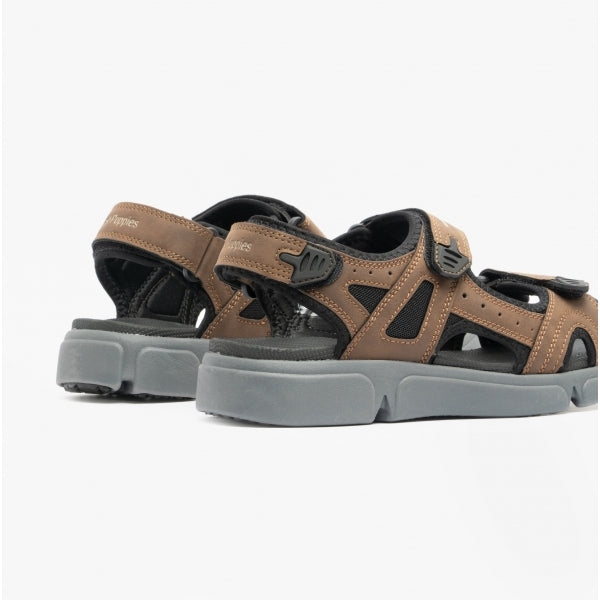 Hush Puppies CASTRO Mens Sandals Brown