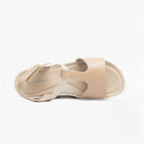 Hush Puppies SYLVIE Womens Leather Sandals Taupe