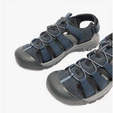 Hush Puppies PERU Mens Bungee Sandals Navy