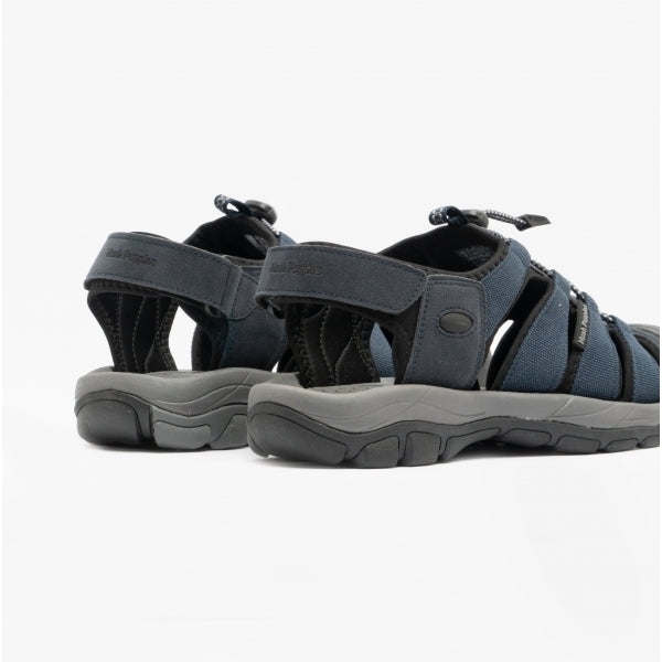 Hush Puppies PERU Mens Bungee Sandals Navy