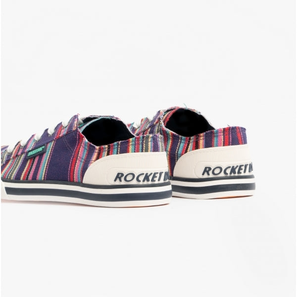 Rocket Dog JAZZIN ALOE Womens Trainers Purple Multi