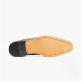 Goor HANSEN Mens Brogue Oxford Shoes Brown