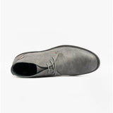 Goor CALEB Mens Nubuck Chukka Boots Grey
