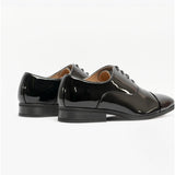 Goor DESMOND Mens Square Toe Patent Dress Shoes Black Patent