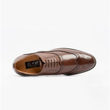 Goor TOMMY Mens Oxford Brogues Brown