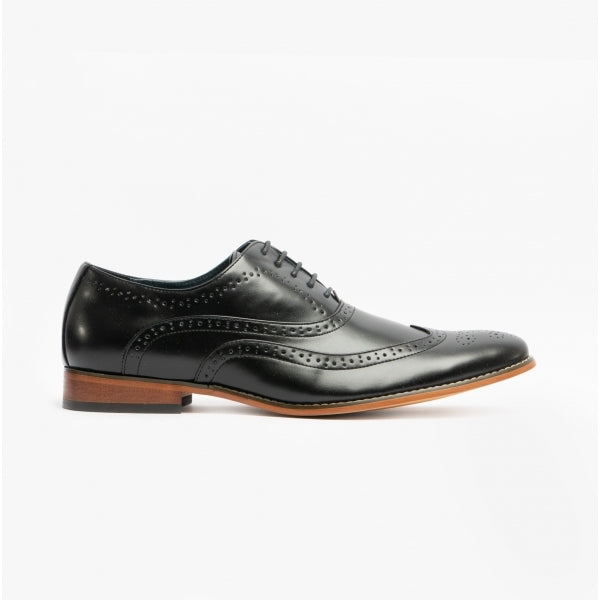 Goor TOMMY Mens Oxford Brogues Black