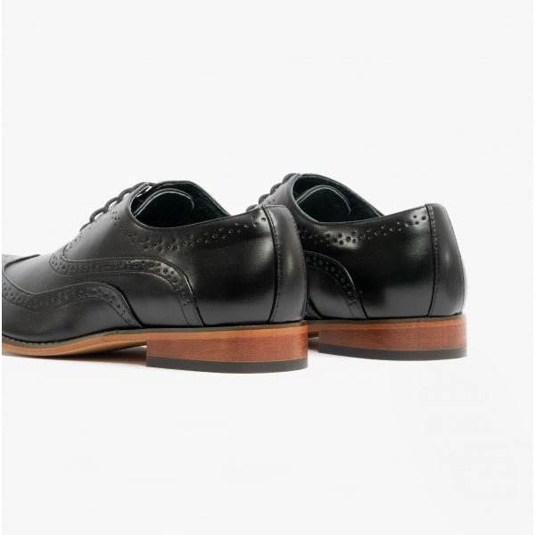 Goor TOMMY Mens Oxford Brogues Black