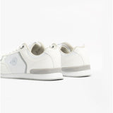 DEK KITTY Womens Lace Up Bowling Shoes/Trainers White/Grey