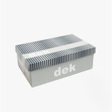 DEK KITTY Womens Lace Up Bowling Shoes/Trainers White/Grey