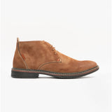 Goor CALEB Mens Nubuck Chukka Boots Tan