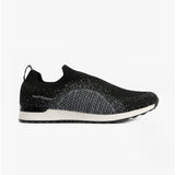 Hush Puppies ENNIS Womens Slip-On Trainers Black