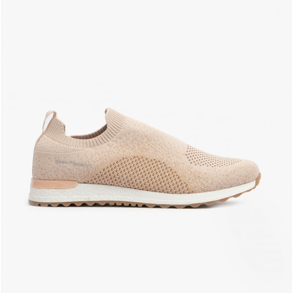 Hush Puppies ENNIS Womens Slip-On Trainers Blush