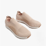 Hush Puppies ENNIS Womens Slip-On Trainers Blush