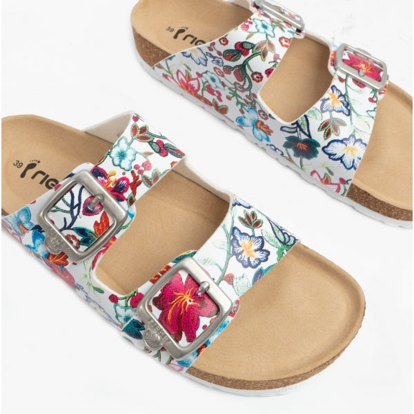 Rieker 69384-90 Womens Sandals Multi floral