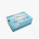 Skechers 302717N/BLMT COMFY FLEX 2.0 - DANCING DAISY Girls Trainers Blue/Multi