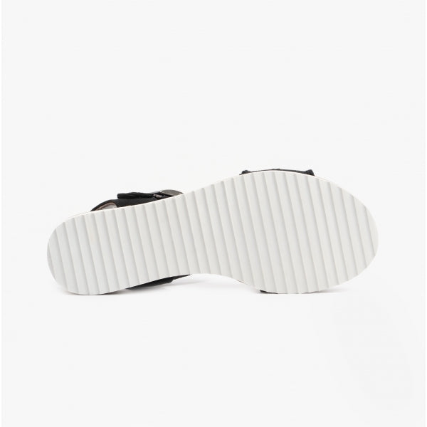 Skechers 113541/BLK DESERT KISS-ADOBE PRINCESS Womens Strap Sandals Black