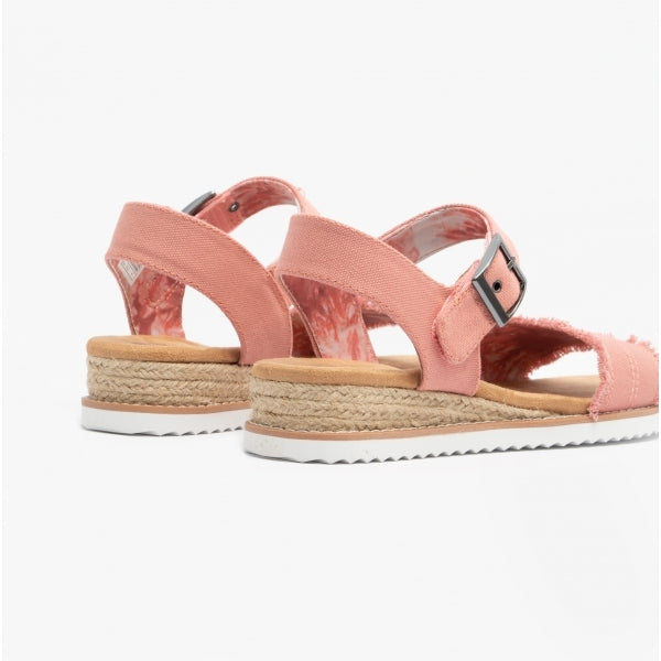 Skechers 113541/CRL DESERT KISS-ADOBE PRINCESS Womens Strap Sandals Coral