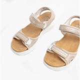 Rieker V8177-90 Womens Sandals Beige multi