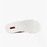 Rieker V8177-90 Womens Sandals Beige multi