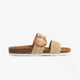 Rieker V8091-60 Womens Sandals Beige