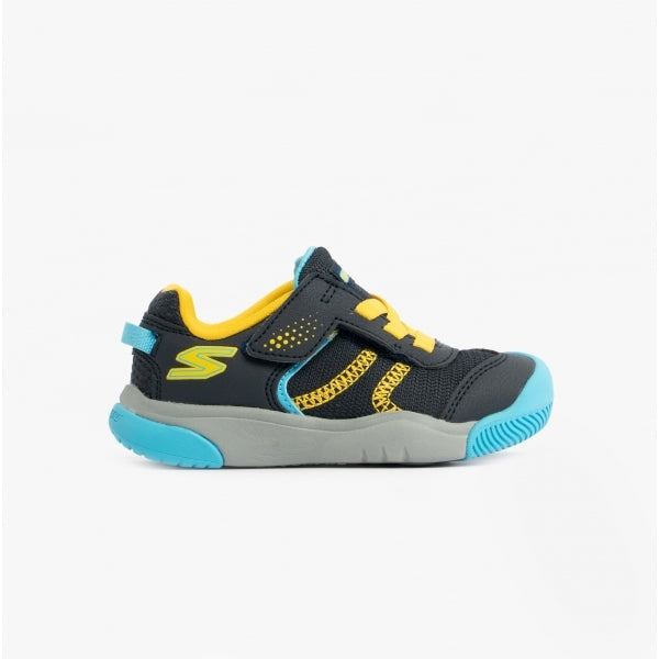 Skechers 407321N/NVYL MIGHTY TOES Boys Trainers Navy