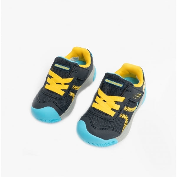 Skechers 407321N/NVYL MIGHTY TOES Boys Trainers Navy