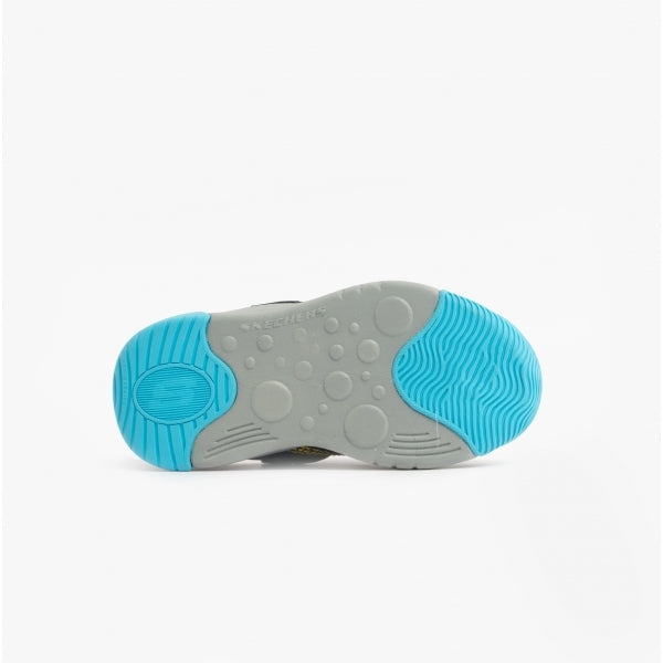 Skechers 407321N/NVYL MIGHTY TOES Boys Trainers Navy