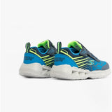Skechers 401503N/NVBL MAGNA-LIGHTS Boys Trainers Navy