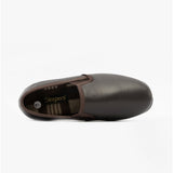 Sleepers HADLEY Mens Leather Slippers Brown