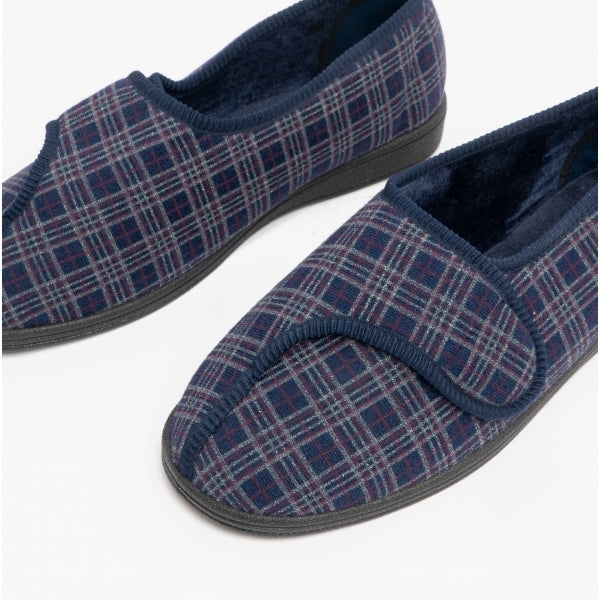 Sleepers JULIAN II Mens Full Slippers Navy