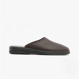 DWIGHT Mens Mule Slippers Brown