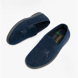 Sleepers FRAZER Mens Full Slippers Navy