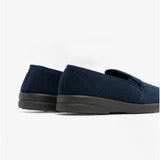 Sleepers FRAZER Mens Full Slippers Navy