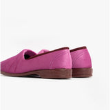 Sleepers AUDREY III Womens Wide Fit Full Slippers Plum