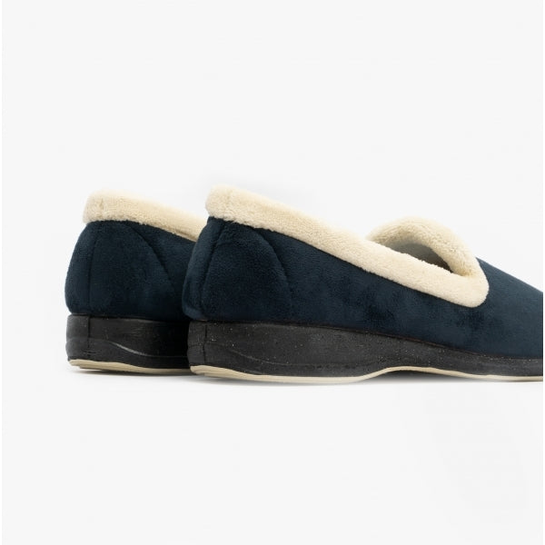 Sleepers SOPHIA Womens Full Slippers Navy