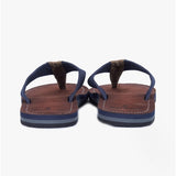 Barbour TOEMAN Mens Flip Flops Navy
