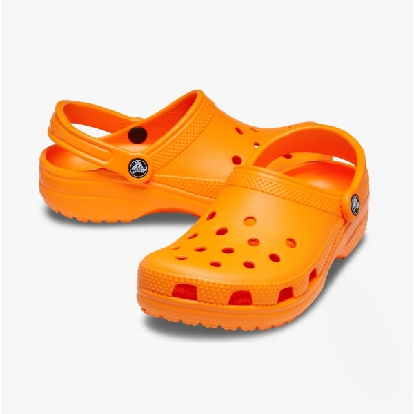 Crocs 10001-83A CLASSIC Unisex Clogs Orange Zing