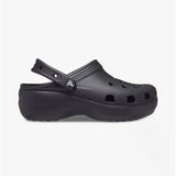 Crocs 206750-001 CLASSIC PLATFORM CLOG Womens Clogs Black