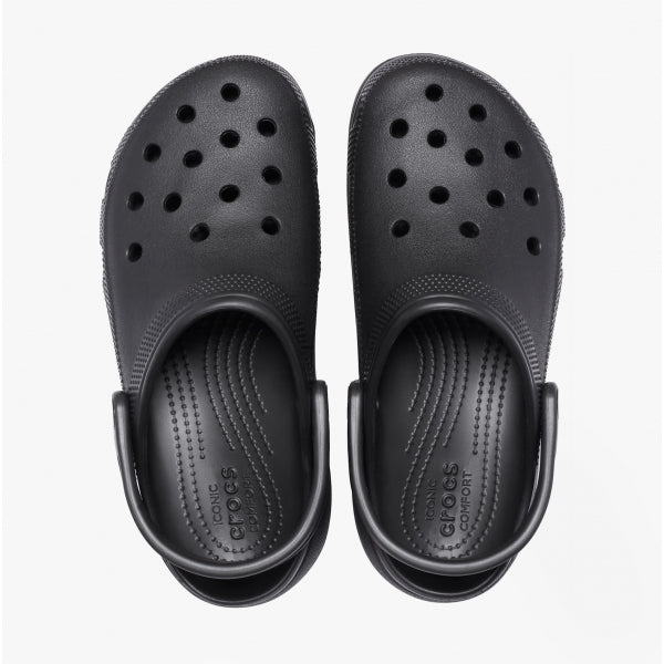 Crocs 206750-001 CLASSIC PLATFORM CLOG Womens Clogs Black