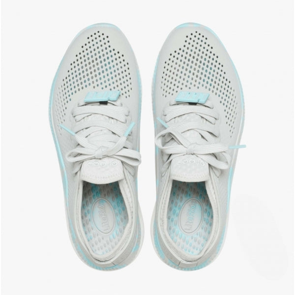 Crocs 207632-1DU LITERIDE 360 PACER Womens Trainers Pearl White/Multi