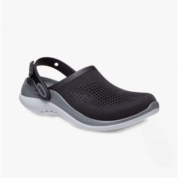 Crocs 206708-0DD LITERIDE 360 CLOG Unisex Clogs Black/Slate Grey