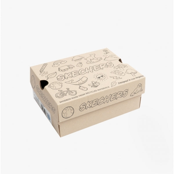 Skechers 407305N/BKRB COMFY FLEX - MINI TRAINER Boys Trainers Black