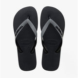 Havaianas HAV TOP MIX Unisex Flip Flops Black/Steel